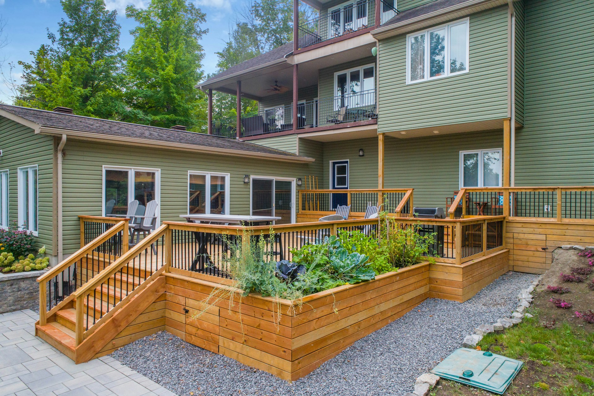 Composite deck built by FDK Construction